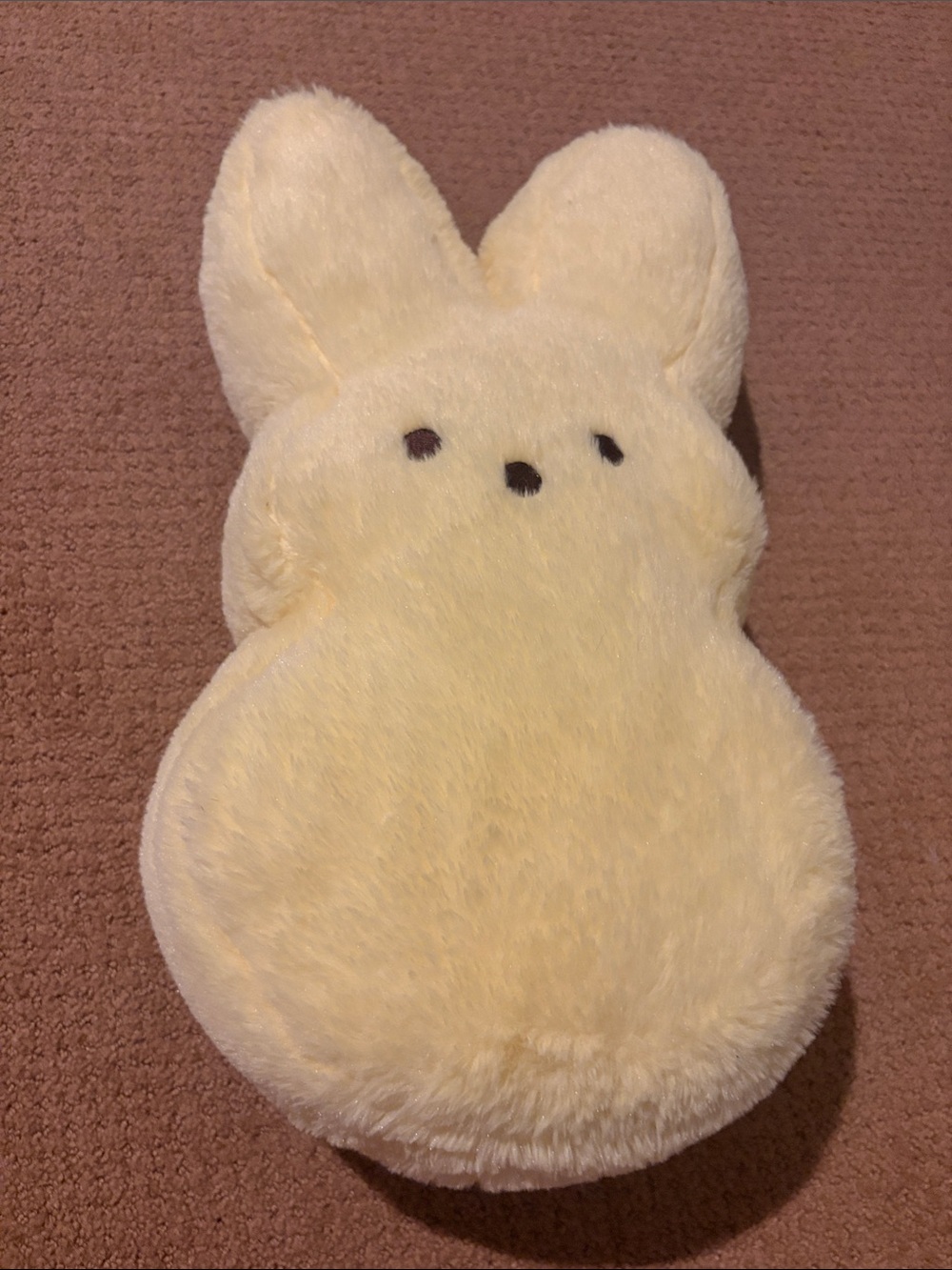 Plush Yellow Bunny Stuffed Animal Soft Toy